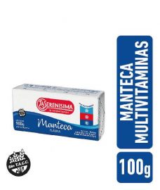 MANTECA LA SERENISIMA 100gr OFERTA